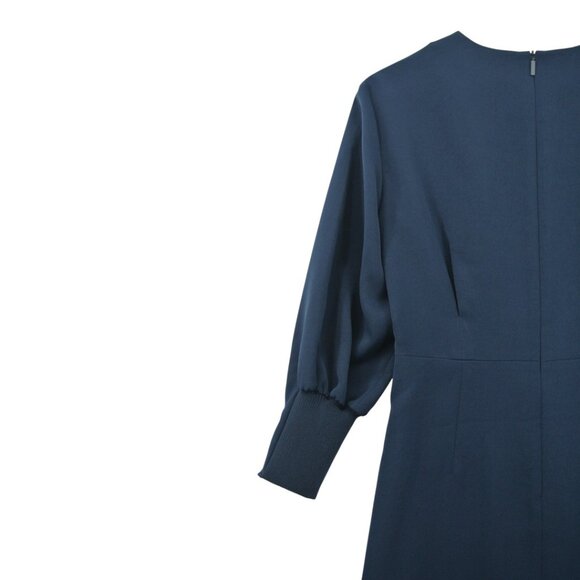 NWT Tibi Navy A-Line Mini Dress Size 4 - Picture 7 of 10